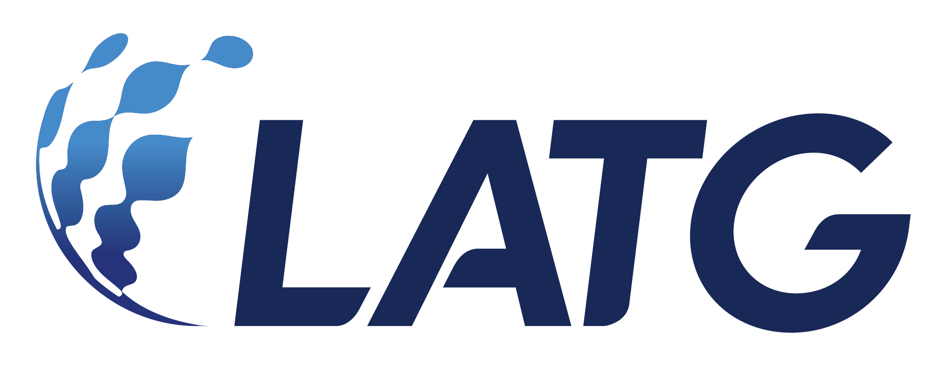 LATG full color logo with icon
